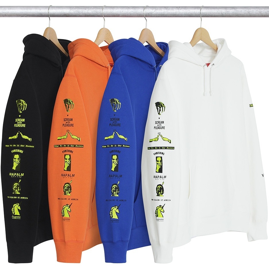 Supreme Menace Hooded Sweatshirt パーカー Menace Hooded Sweatshirt - fall/winter 2017 - Supreme
