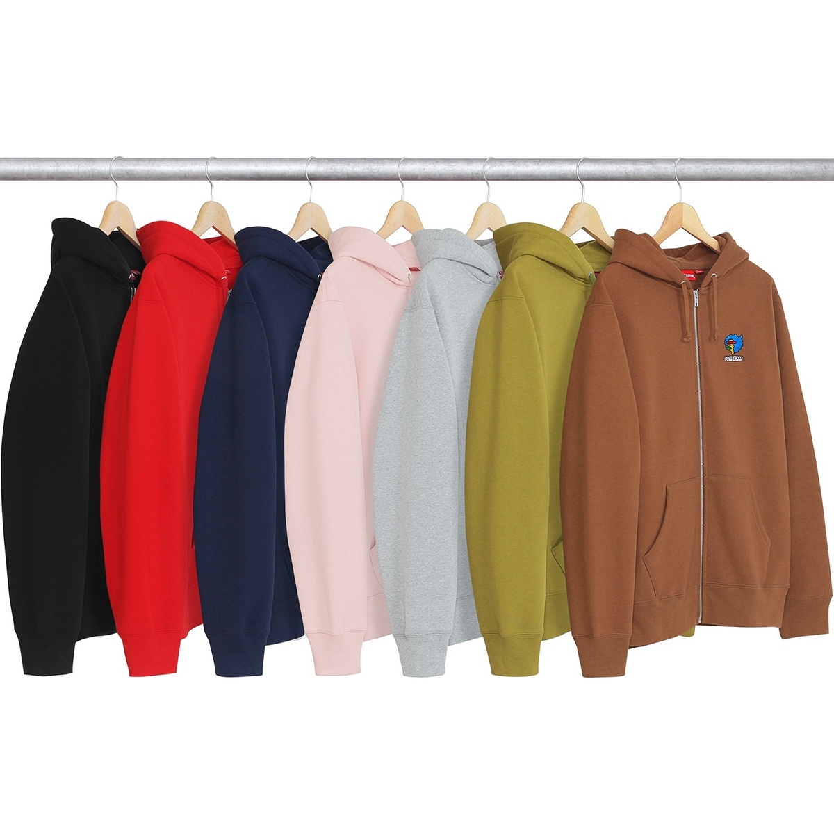 Supreme Gonz Ramm Zip Up Sweatshirt (fall/winter 2017) - $158.00