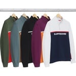 Supreme 2-Tone Half Zip Sweatshirt (FW17)