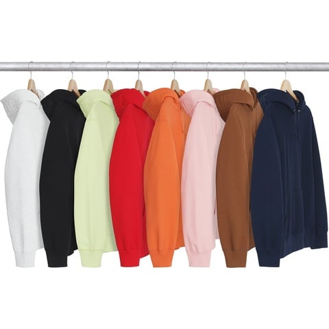 Supreme Embossed Logo Hooded Sweatshirt - $158.00