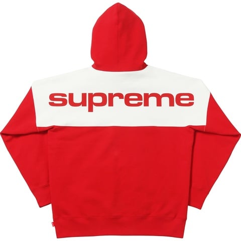 ミ*ー様 Supreme 17AW Blocked Hooded Sweatsh Blocked Hooded Sweatshirt - fall/winter 2017 - Supreme