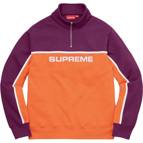 2-Tone Half Zip Sweatshirt - fall/winter 2017 - Supreme
