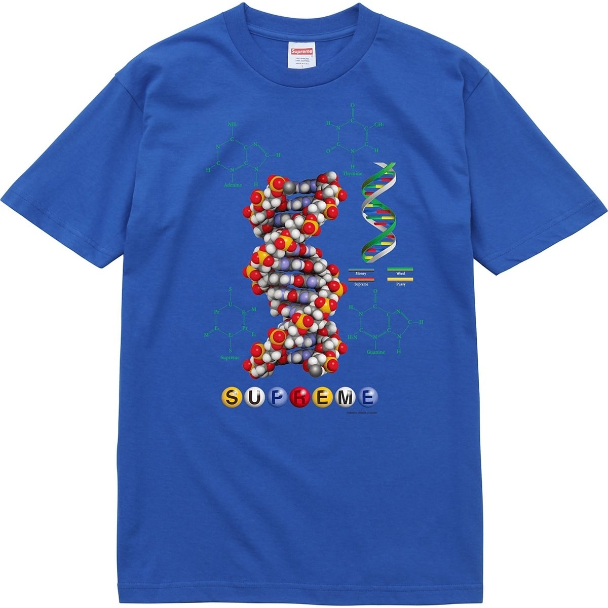 Supreme DNA Tee (fall/winter 2017) - $34.00
