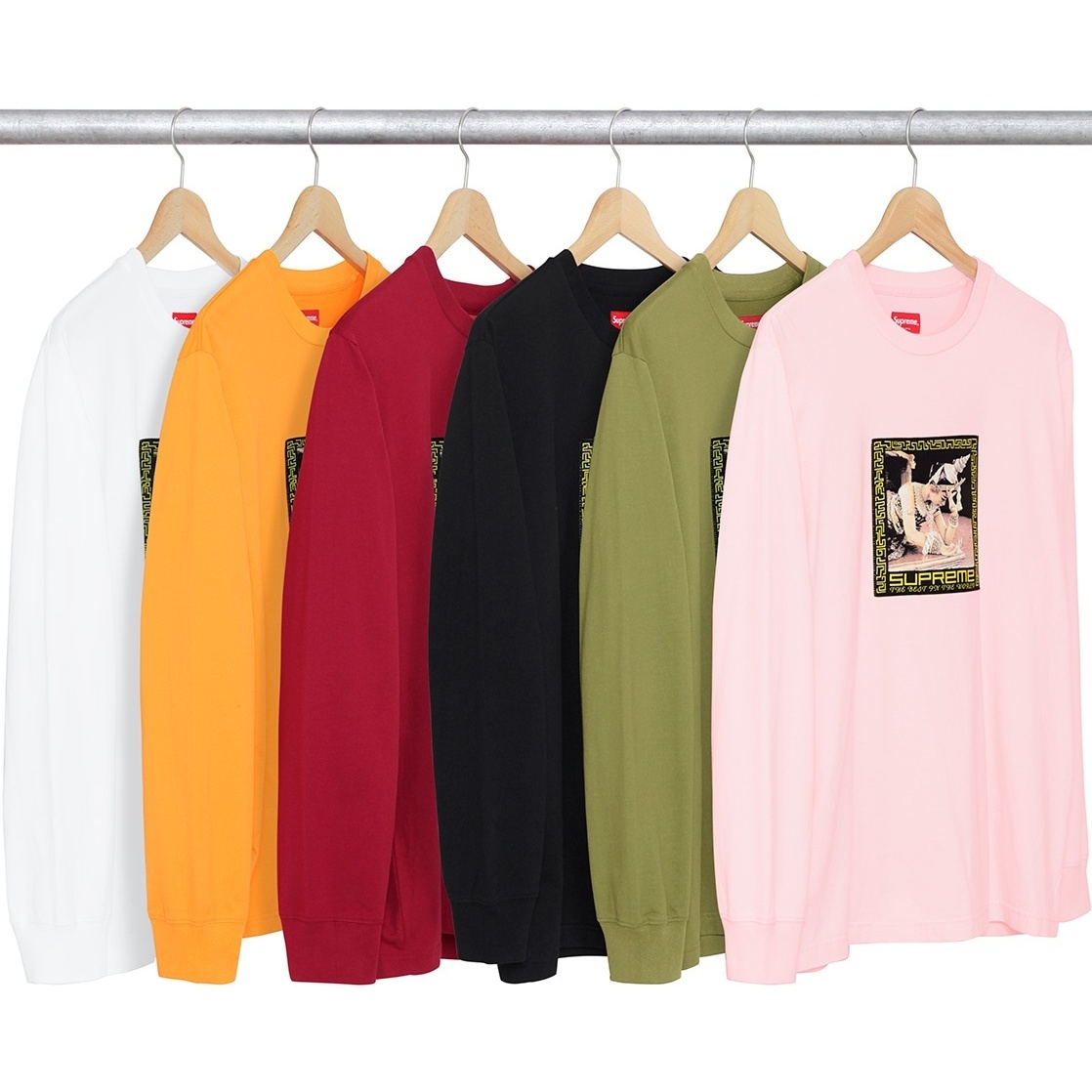 Supreme Best in the World L/S Tee (fall/winter 2017) - $110.00