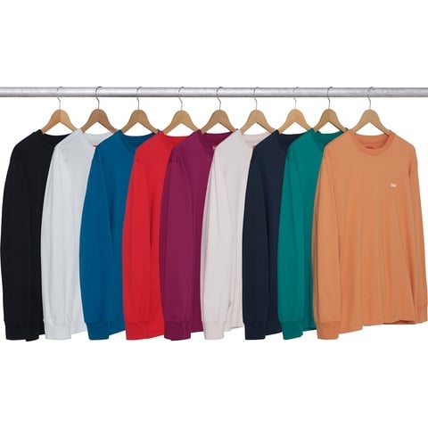 Supreme Metallic Box Logo L/S Tee - $78.00