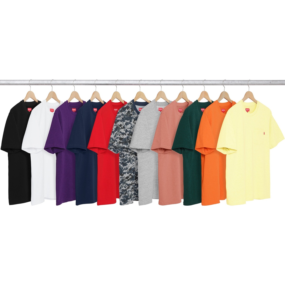 Supreme S/S Pocket Tee (fall/winter 2017) - $62.00