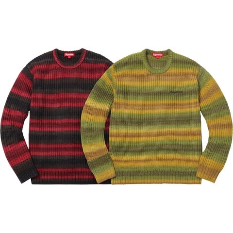 Supreme Ombre Stripe Sweater - $148.00