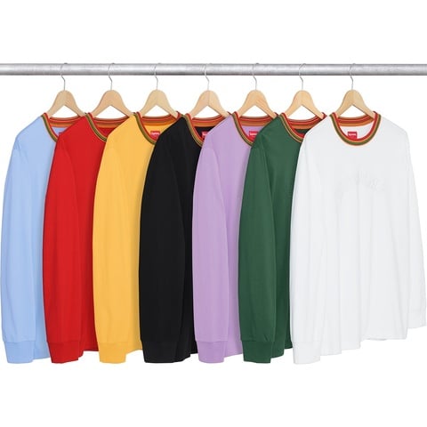 Supreme Multicolor Striped Rib L/S Top - $88.00