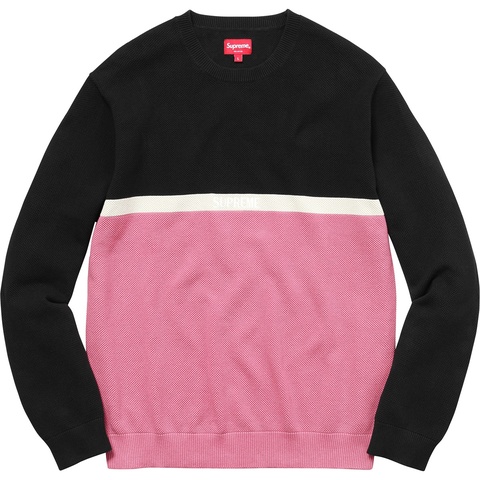 Supreme Split Pique Crewneck - Colorway