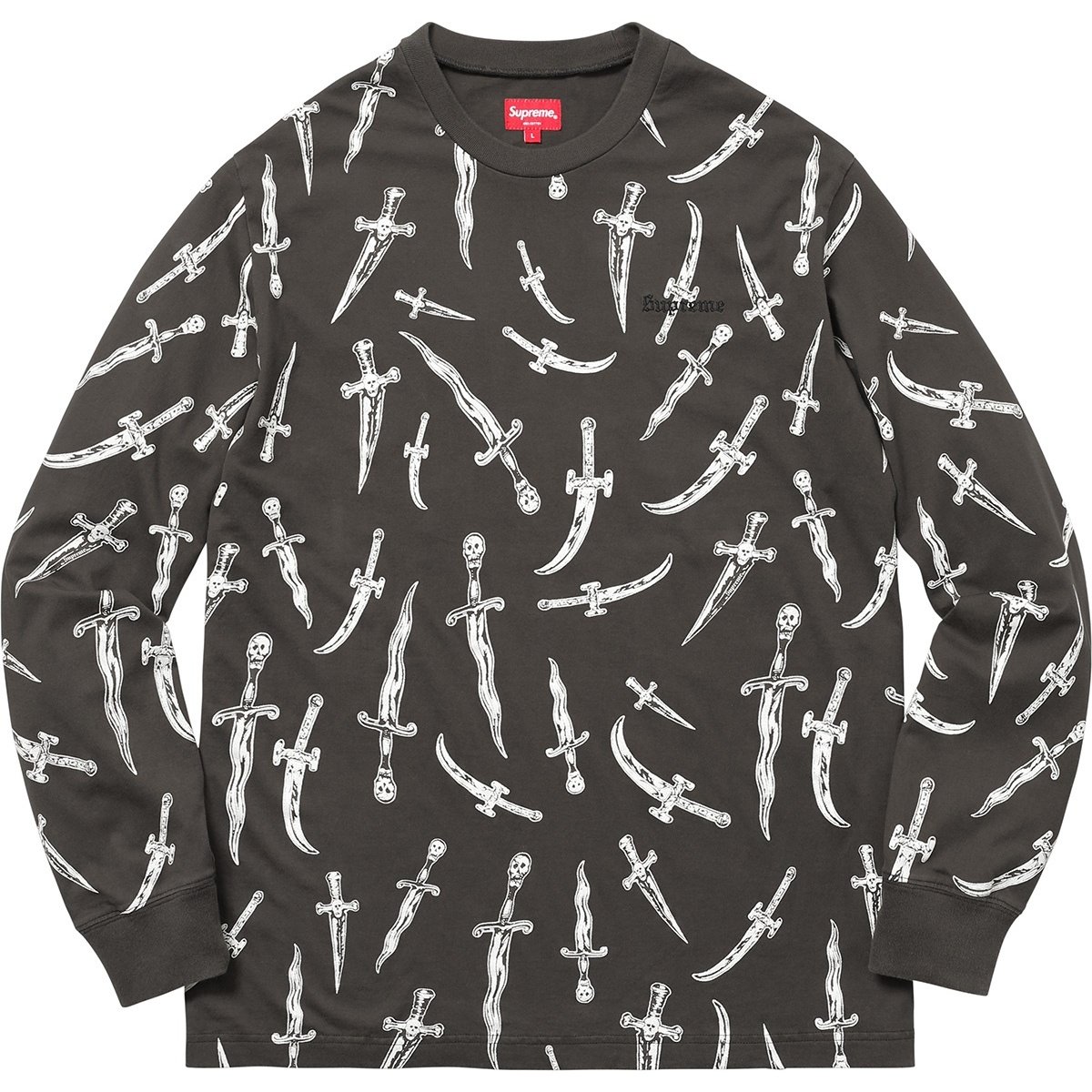 Supreme Daggers L S Top (FW17) - $110