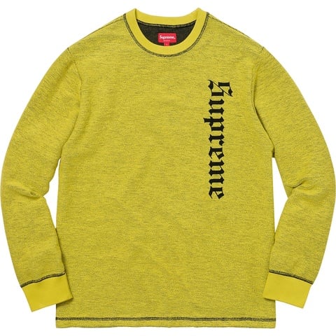 Supreme Reverse Terry L/S Top - Colorway