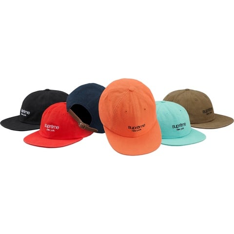Supreme Napped Canvas Classic Logo 6-Panel - $48.00