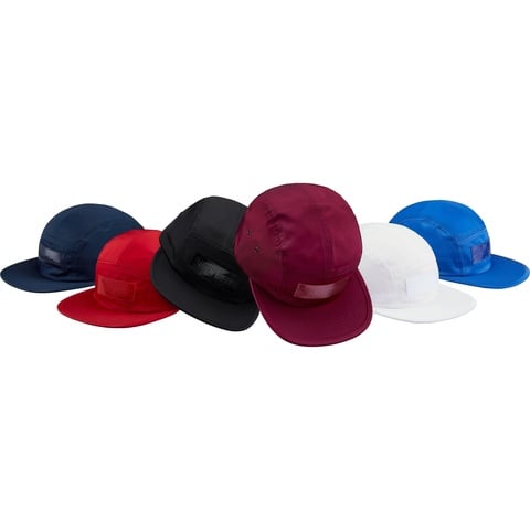Supreme Patent Leather Patch Camp Cap - $48.00