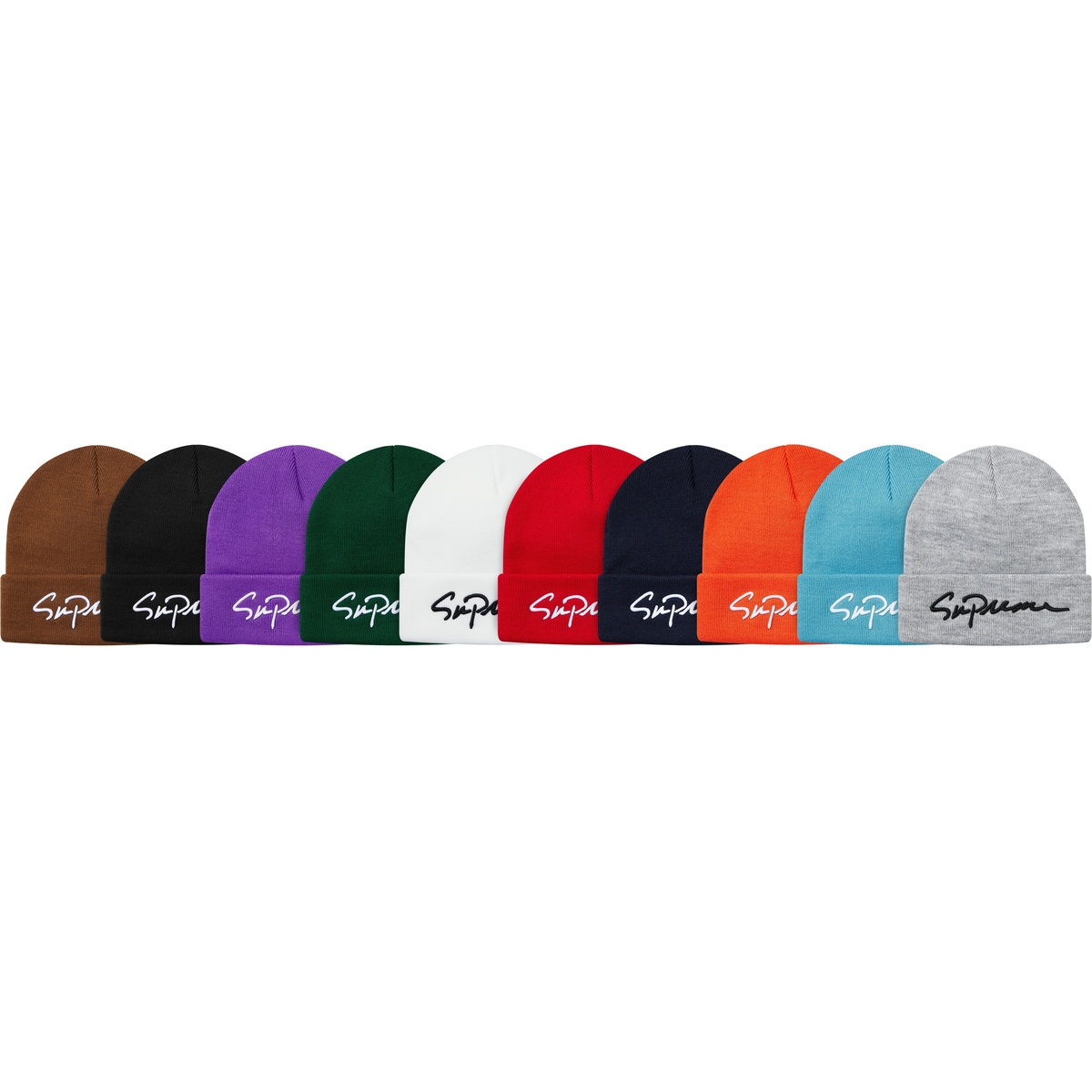 Supreme Classic Script Beanie (fall/winter 2018) - $32.00
