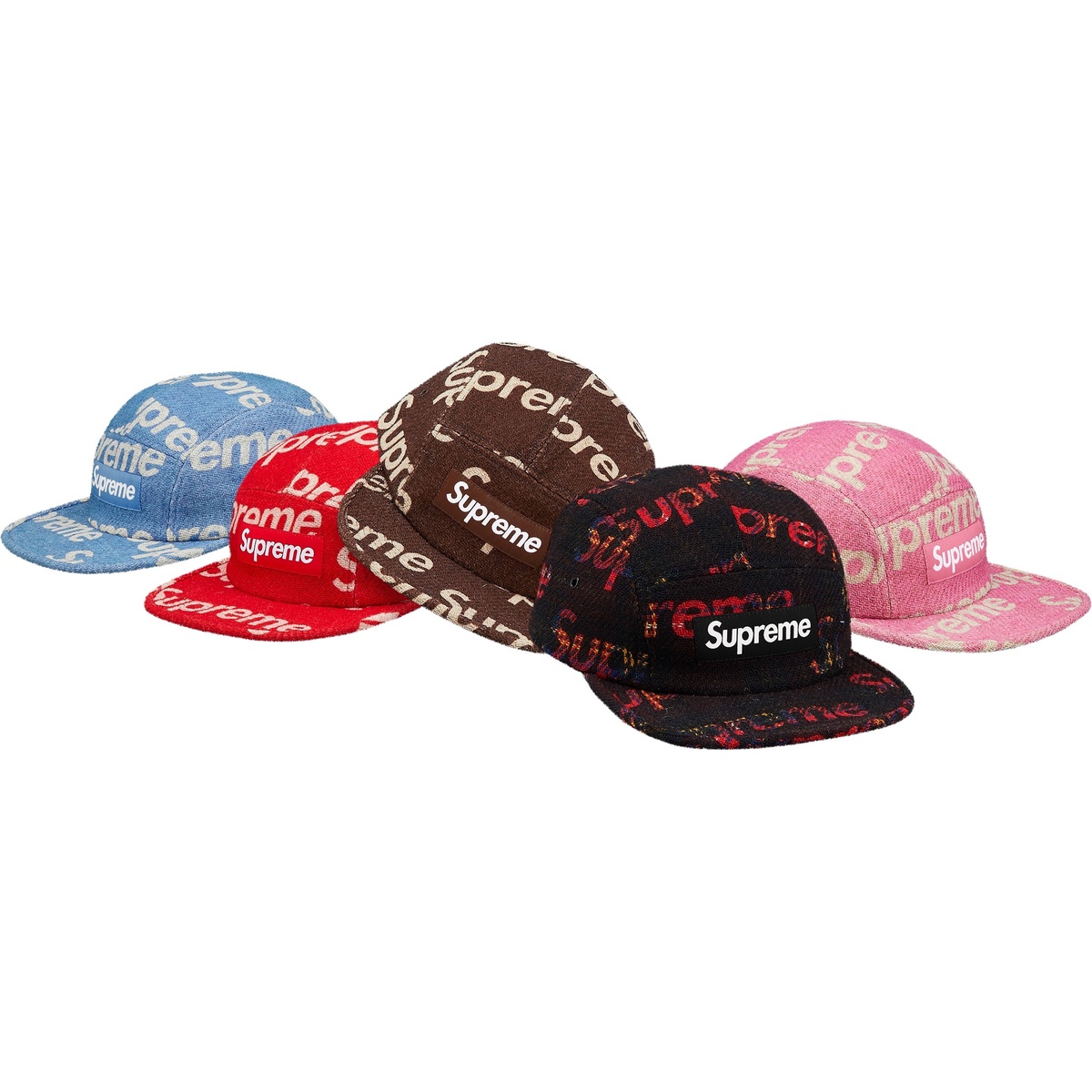 Harris Tweed® Camp Cap - fall/winter 2018 - Supreme