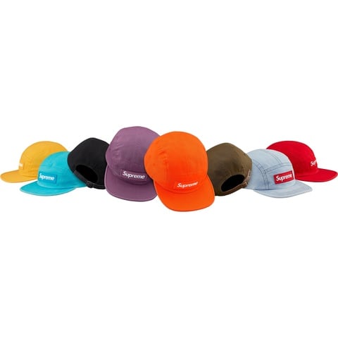 帽子 Supreme Washed Chino Twill Camp Cap Pine Washed Chino Twill Camp Cap - fall/winter 2025 - Supreme