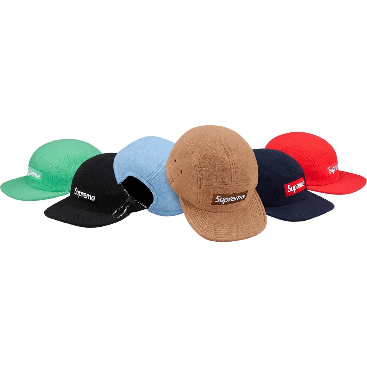 Supreme フリースキャップ Fleece Pullcord Camp Cap - fall/winter 2018 - Supreme