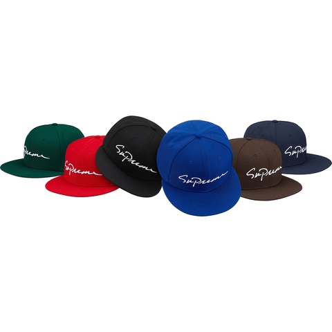 Supreme Classic Script New Era® - $48.00