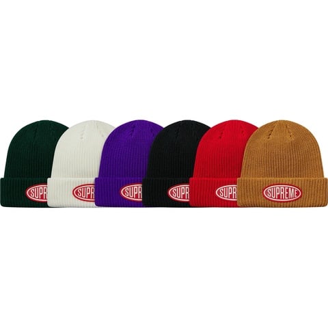 Supreme Oval Patch Beanie - $36.00