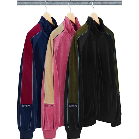 Supreme Velour Track Jacket - $148.00