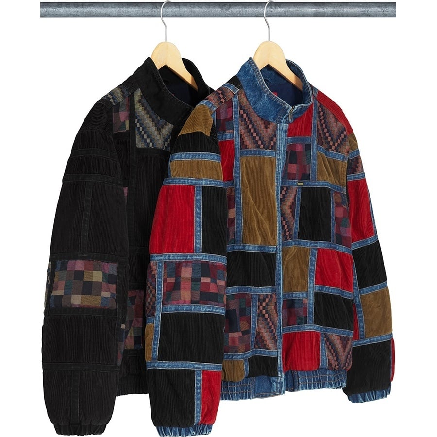 Corduroy Patchwork Denim Jacket - SupremeCommunity