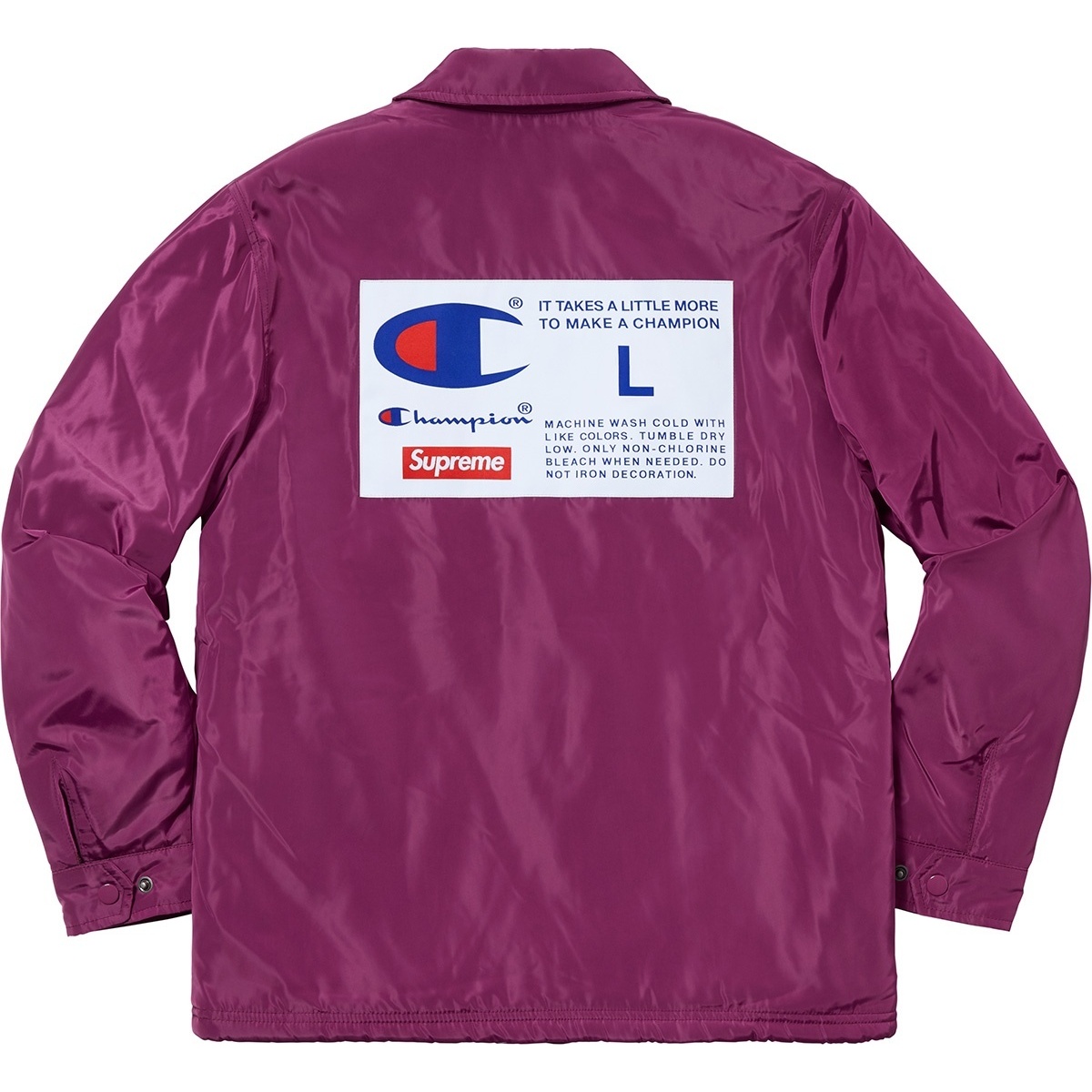 Supreme®/Champion® Label Coaches Jacket - Supreme