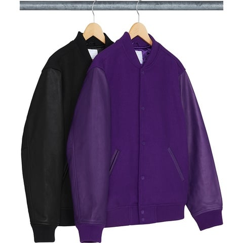 ジャケット・アウター Supreme Motion Logo Varsity Jacket 18fw Motion Logo Varsity Jacket - fall/winter 2018 - Supreme