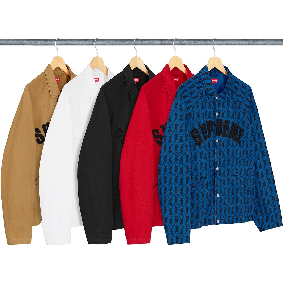 Snap Front Twill Jacket - SupremeCommunity