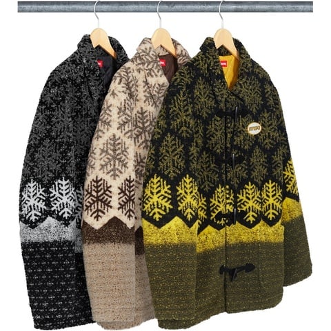 Snowflake Toggle Fleece Jacket - fall/winter 2018 - Supreme