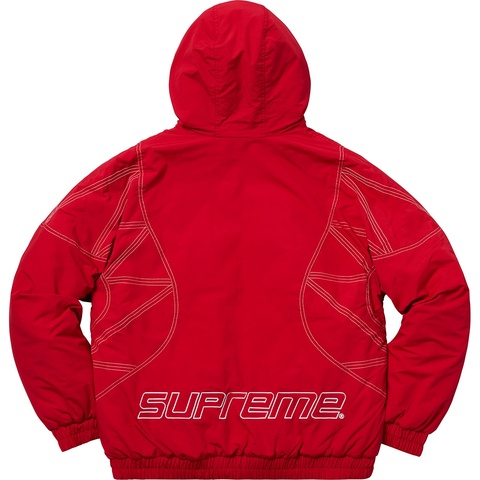 Zig Zag Stitch Puffy Jacket - SupremeCommunity