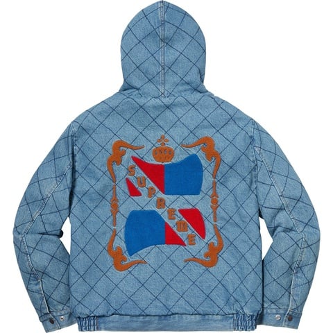 Quilted Denim Pilot Jacket - fall/winter 2018 - Supreme