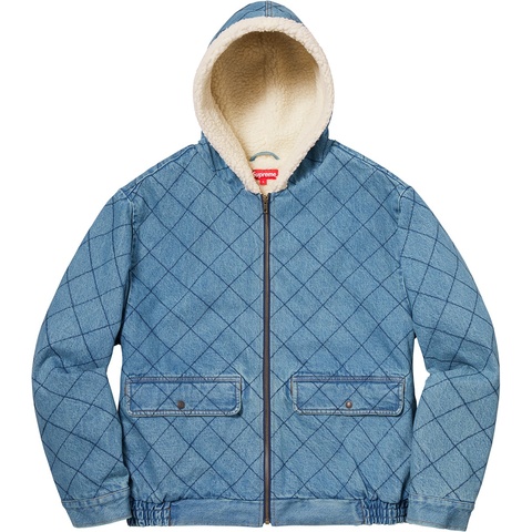 Quilted Denim Pilot Jacket - fall/winter 2018 - Supreme