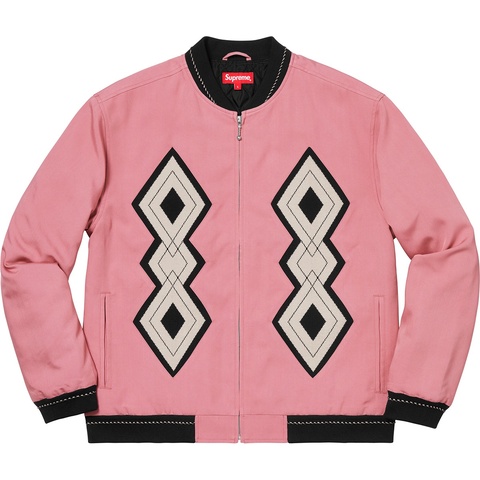 Supreme Diamond Rayon Bomber - Colorway