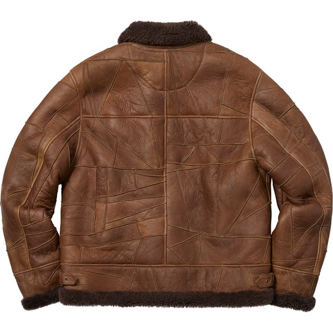Patchwork Shearling B-3 Jacket - fall/winter 2018 - Supreme