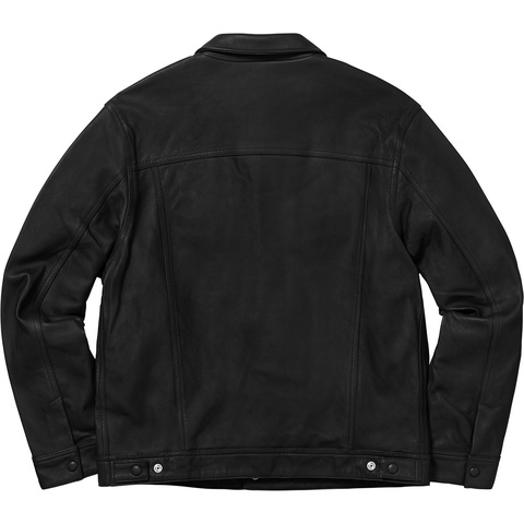 Leather Trucker Jacket - fall/winter 2018 - Supreme