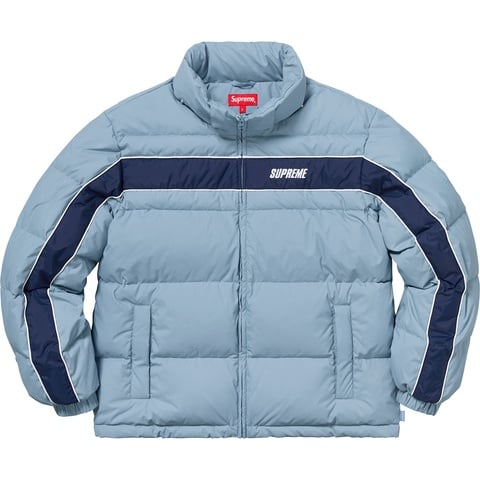 Stripe Panel Down Jacket - fall/winter 2018 - Supreme