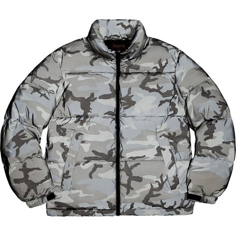 Supreme Reflective Camo Down Jacket - Colorway