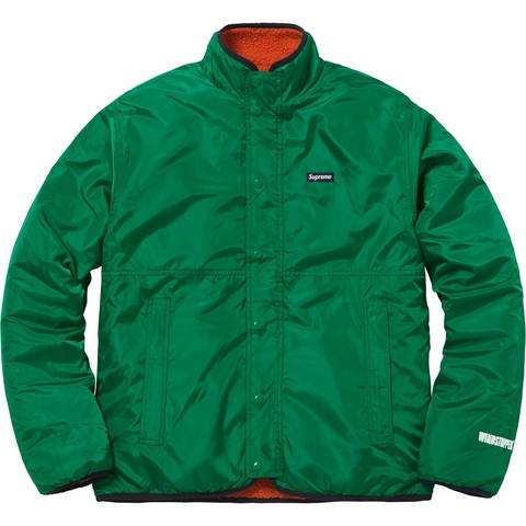 Supreme Reversible Logo Fleece Jacket - Colorway