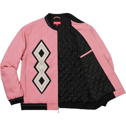 Diamond Rayon Bomber - fall/winter 2018 - Supreme
