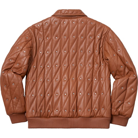 Quilted Studded Leather Jacket - fall/winter 2018 - Supreme