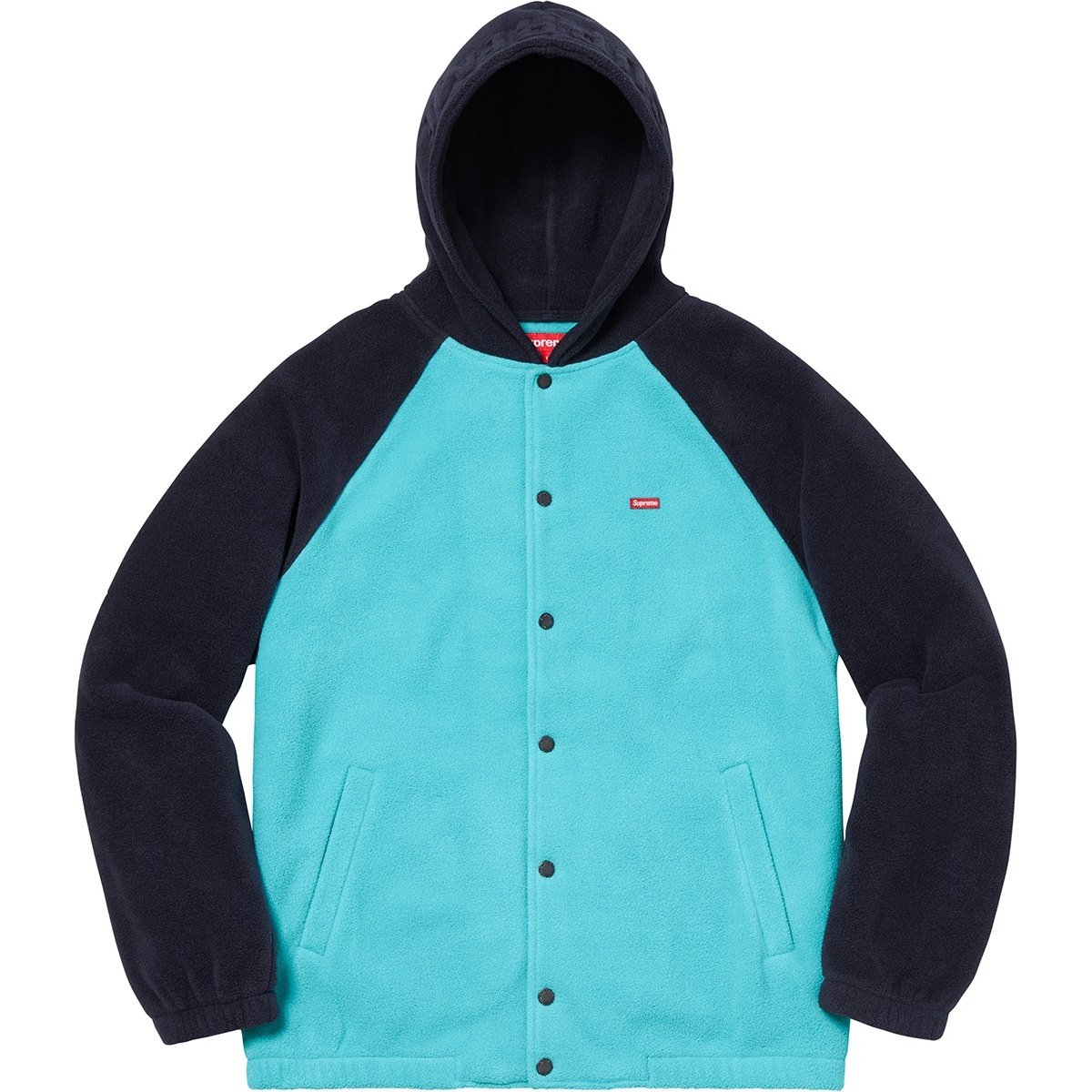 Supreme Polartec Hooded Raglan Jacket (FW18) - $178