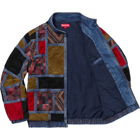 Corduroy Patchwork Denim Jacket - SupremeCommunity