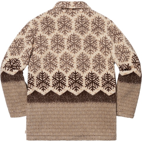 Snowflake Toggle Fleece Jacket - fall/winter 2018 - Supreme