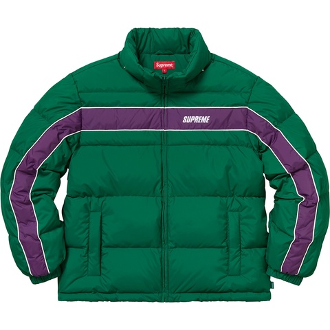 Stripe Panel Down Jacket - fall/winter 2018 - Supreme