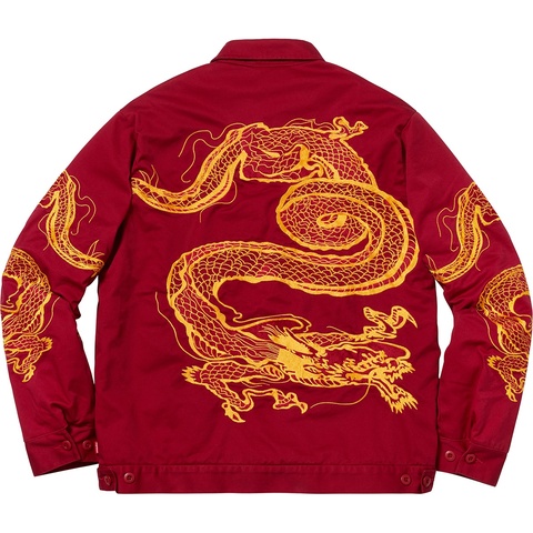 タ*ー様 Supreme dragon work jacket 18AW Dragon Work Jacket - fall/winter 2018 - Supreme