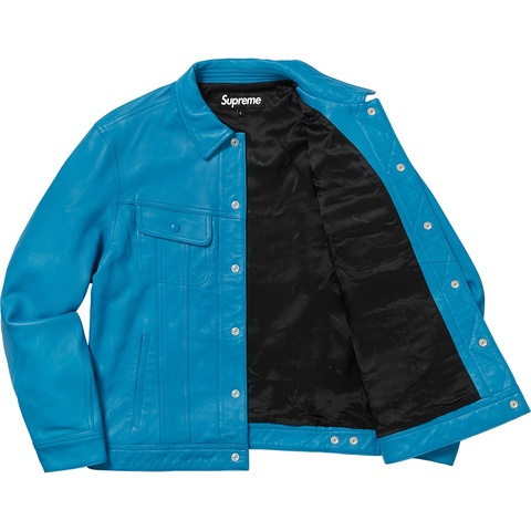 Leather Trucker Jacket - fall/winter 2018 - Supreme
