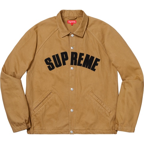 Snap Front Twill Jacket - SupremeCommunity