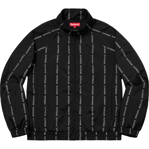 supreme reflective trackjacket 新品未使用 Reflective Text Track Jacket - fall/winter 2018 - Supreme