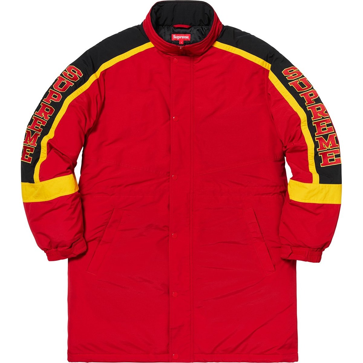 Supreme Sleeve Logo Sideline Parka (FW18) - $238