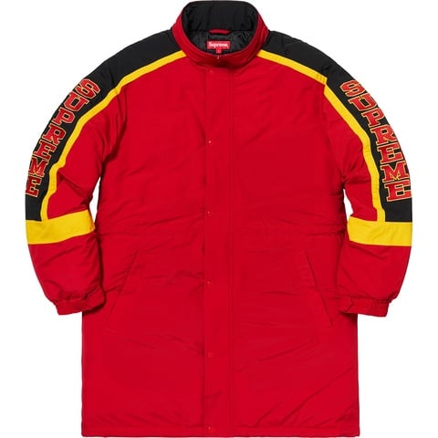 Supreme Sleeve Logo Sideline Parka - Colorway